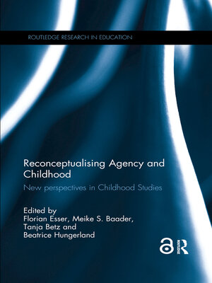 cover image of Reconceptualising Agency and Childhood